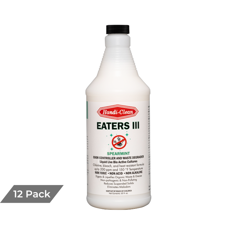 Eaters III- Spearmint-Waste Degrader & Odor Controller-Qt. (12/cs)