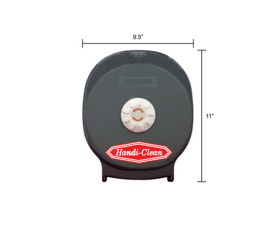 Dispenser-Jumbo Mini 9" Economy Toilet Tissue (each)