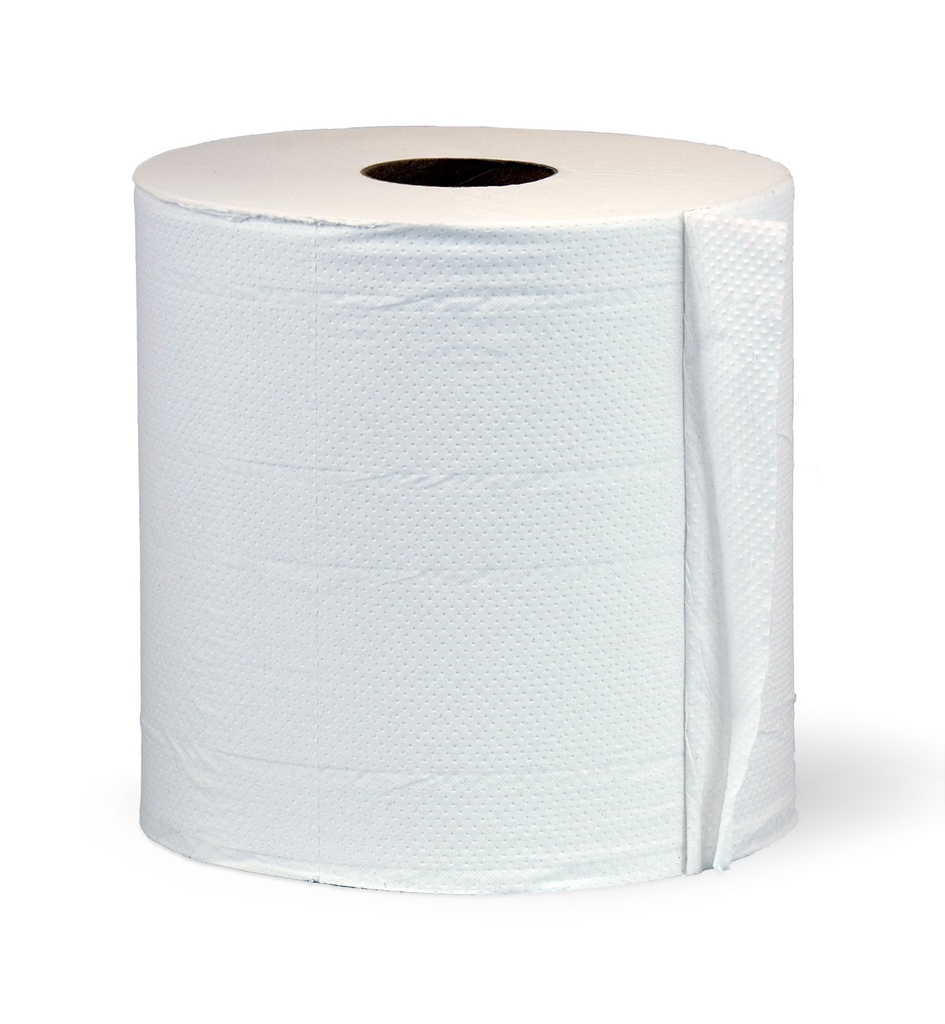 Center Pull Towels,2-ply,8" x 600',654 sheets/roll, 11"perf."fits MER-D1002 disp."(6/cs)