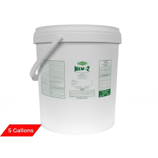 [W2011-E] NLV-2  Disinfectant/Cleaner/Virucide (5 gl pail)