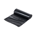Waste Liners - Black, 33 gl. - 1/3mil "Flat Pack" (100/cs)