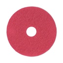 Buffing Floor Pads, 17" - Red (5/case)