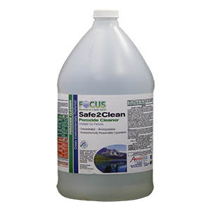 [ACS001] Peroxide Cleaner - Safe 2 Clean, Green Seal, 1 gl. containers (4/cs)